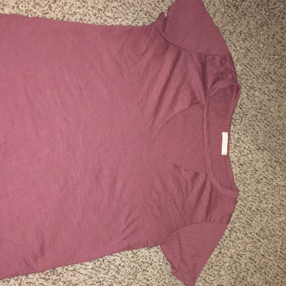 Shirt w/ cut out front